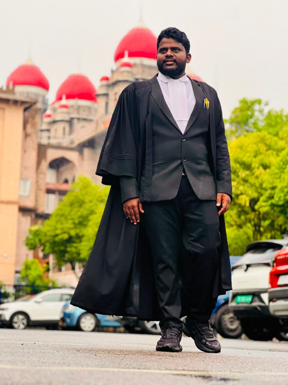 Advocate Chappidi Ramakrishna at the High Court