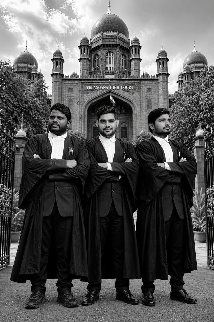 Macha Saikrishna, Jeka Sanjeev, and Chappidi Ramakrishna, Advocates at Solariss Law Associates